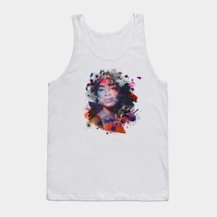 Jody Watley | Want You 1991 - Watercolor Illustration Tank Top